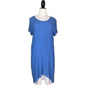 Threadz Australia Gauze Layered Spring Summer Pull On Dress XL
